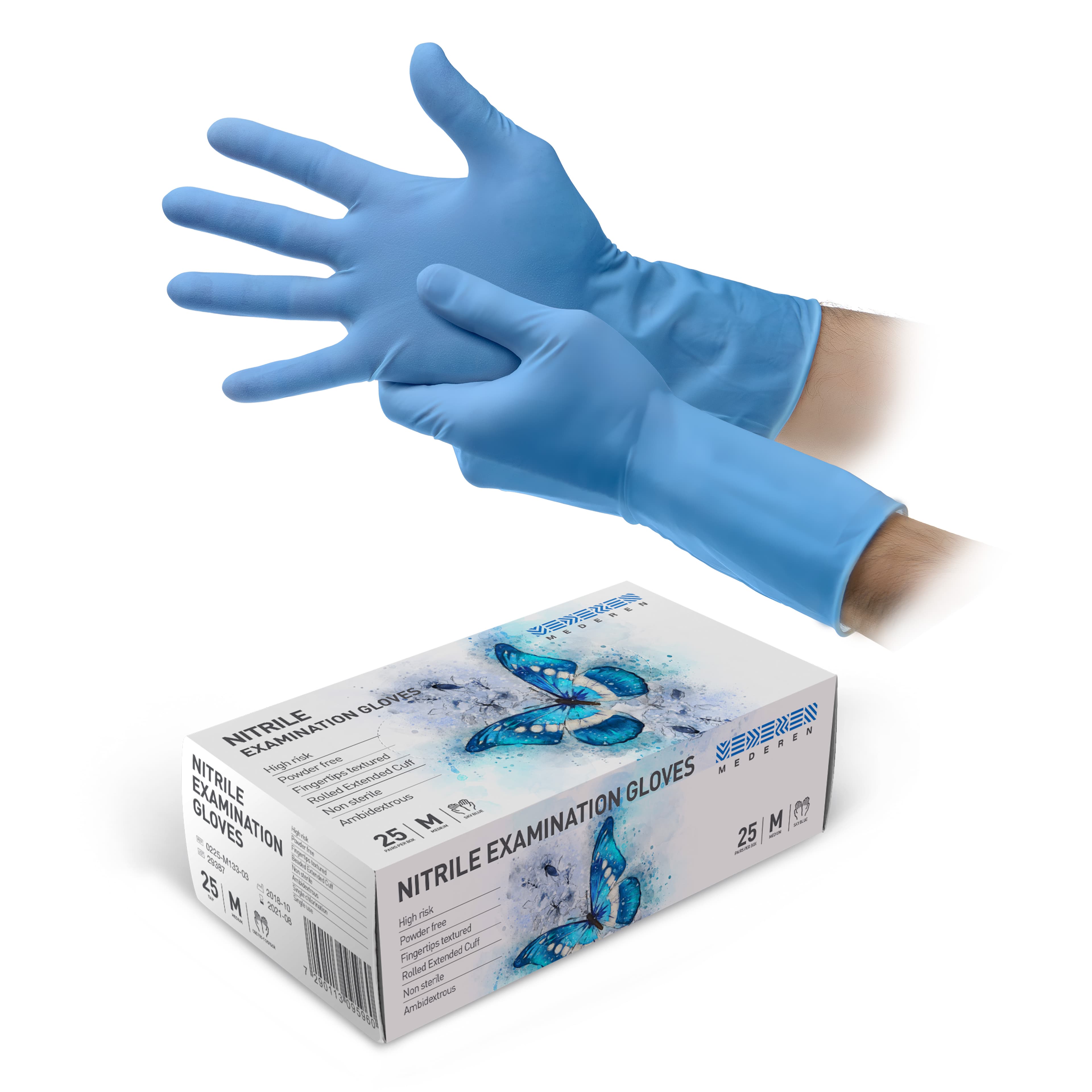 Examination gloves